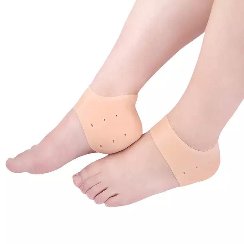 Anti Crack Heel Cover, Heel Protectors for Men & Women, Silicone Gel Cover for Cracked Feets Anti Crack Heel Cover, Heel Protectors for Men & Women, Silicone Gel Cover for Cracked Feets